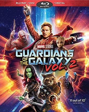 Guardians of the Galaxy Vol. 2 Blu-Ray poster