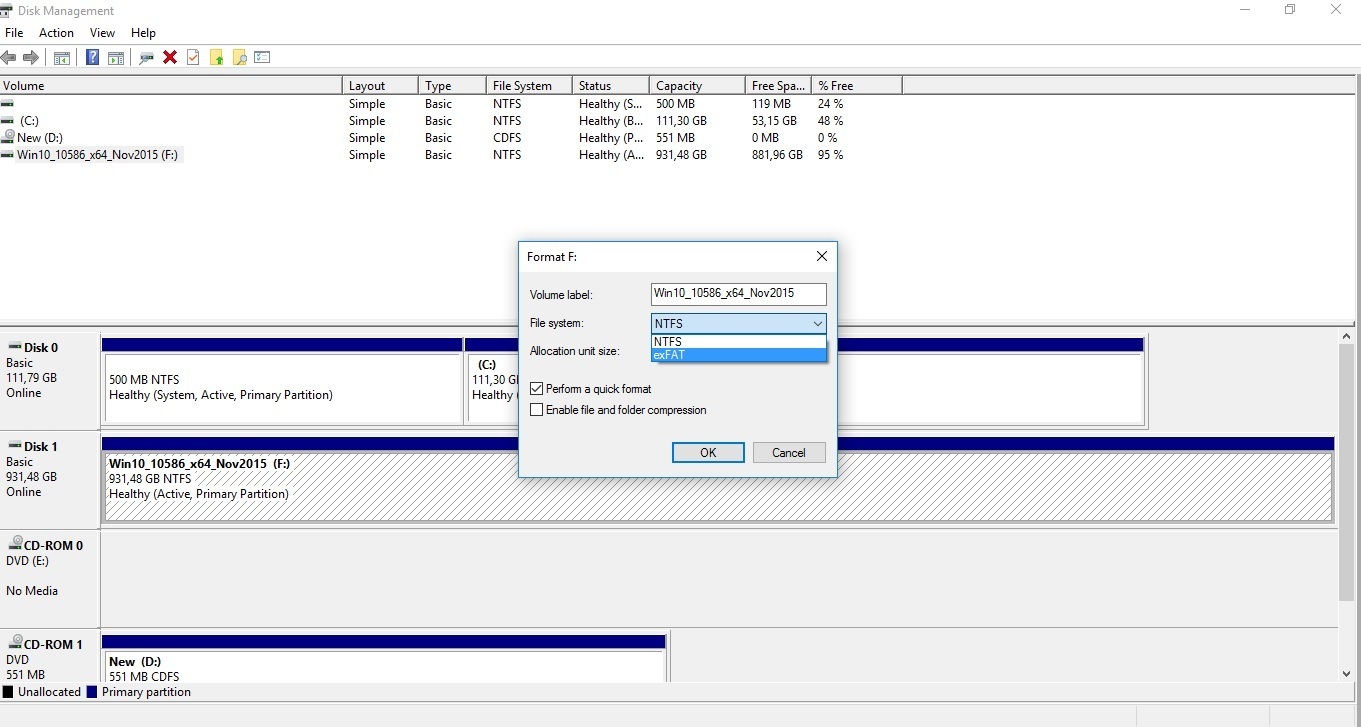 how to reformat hard drive enclosure to fat32