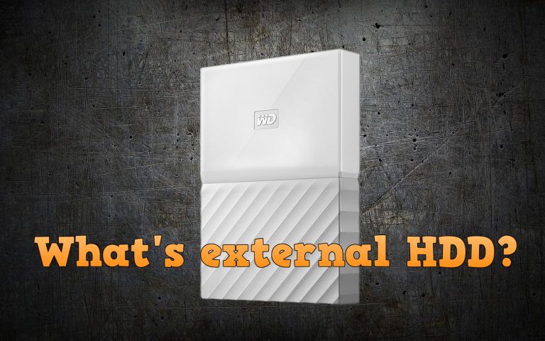 What is external hard drive?