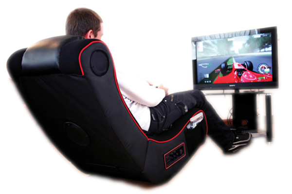 gaming on gaming chair