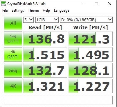 Firecuda 2.5 benchmark