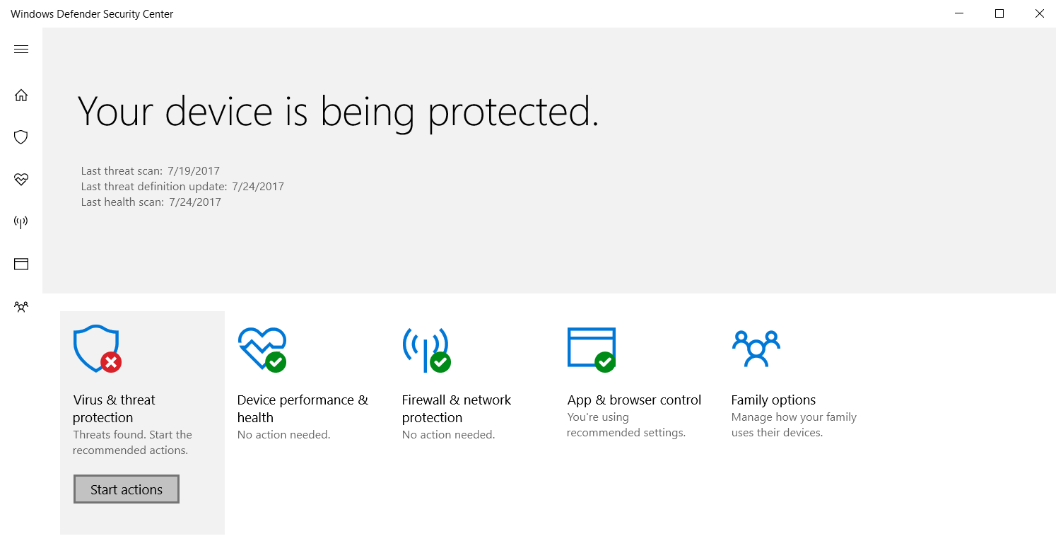 Windows defender