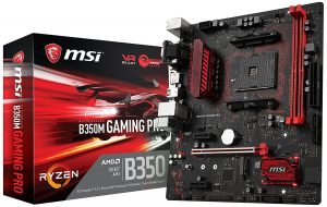 MSI Gaming AMD Ryzen B350