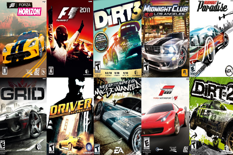 Top 10 Xbox 360 Racing Games [2018]