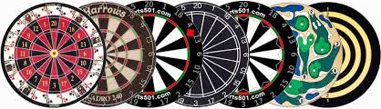 Dart board types