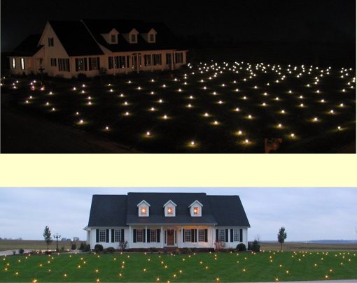 Lawn Lights 21WW10 Illuminated Outdoor Decoration, LED, Christmas, Warm White