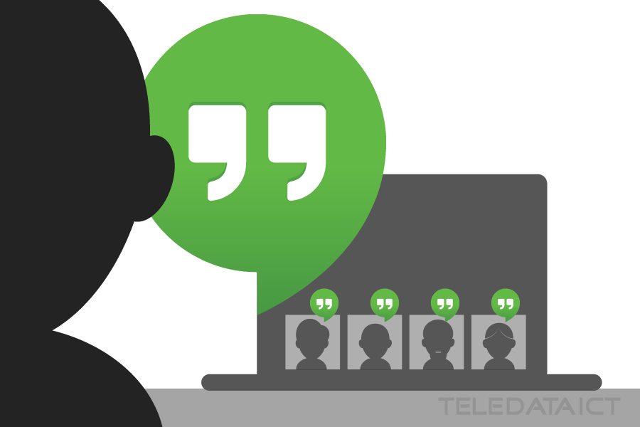 using Google hangouts