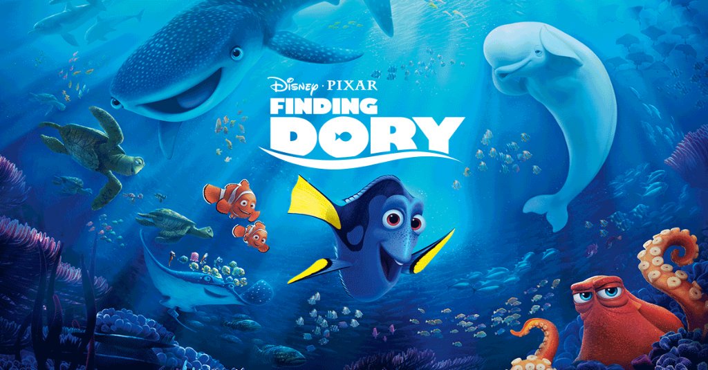 finding dory poster