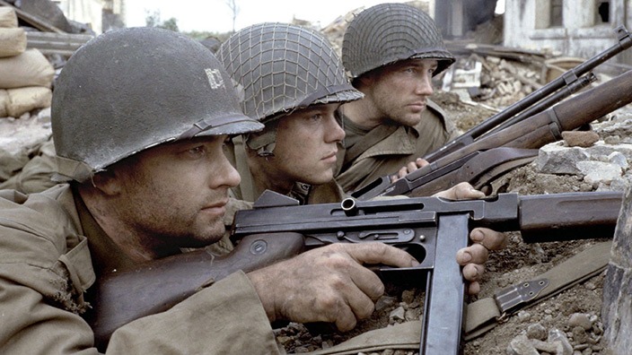 saving private ryan movie scene