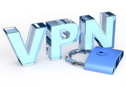 VPN and padlock