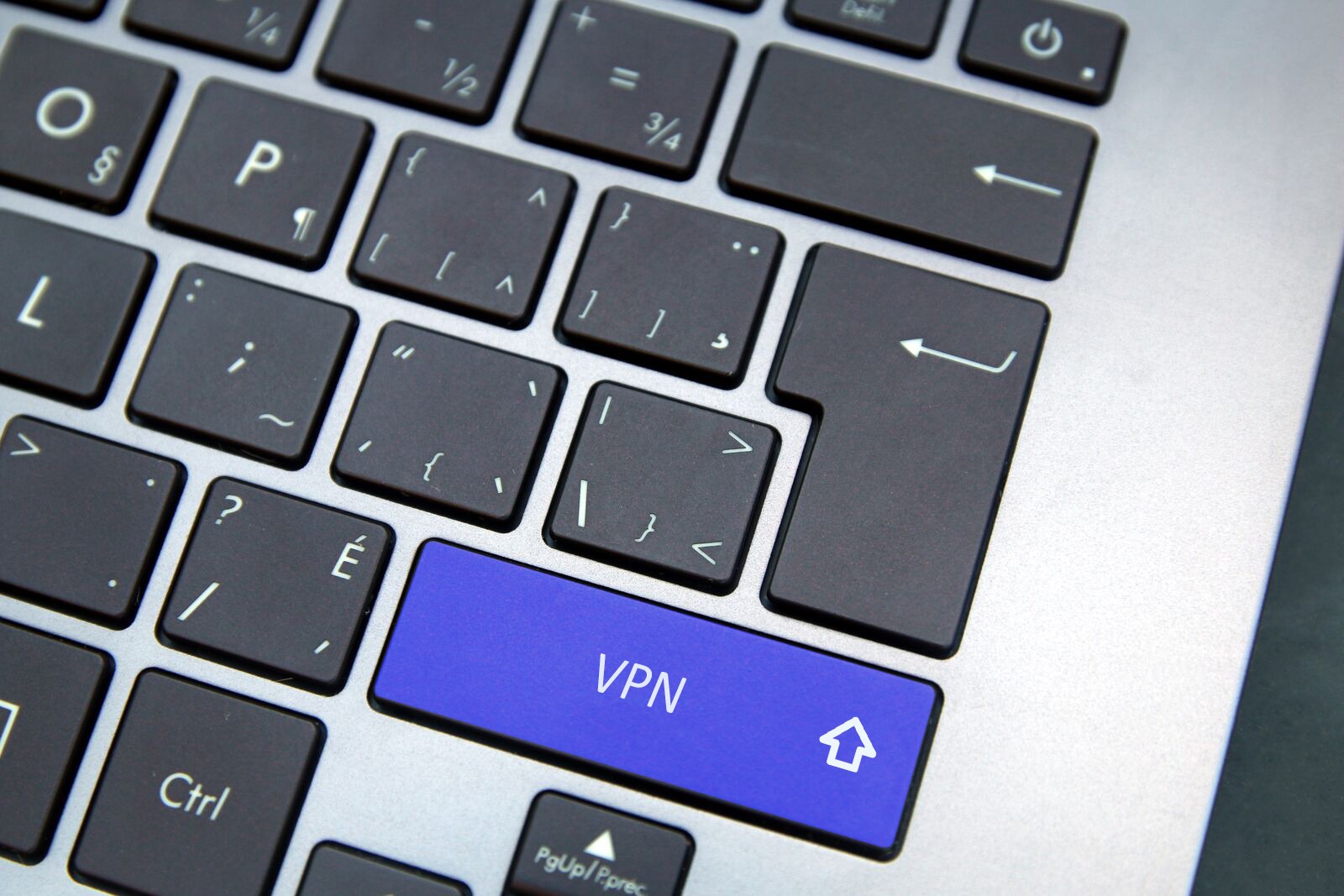 VPN on keyboard