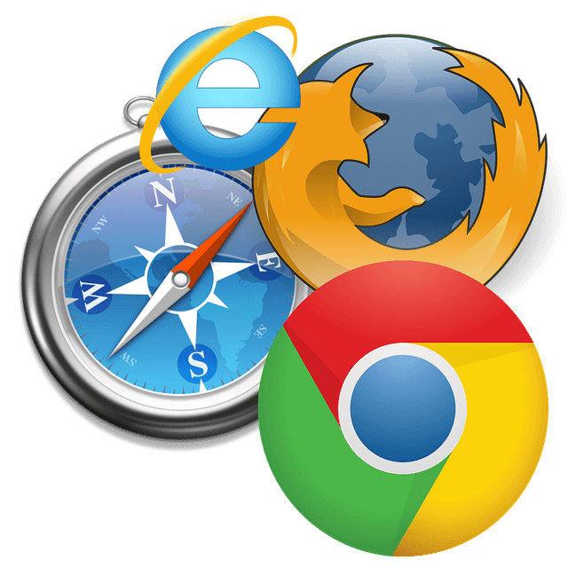 various browsers