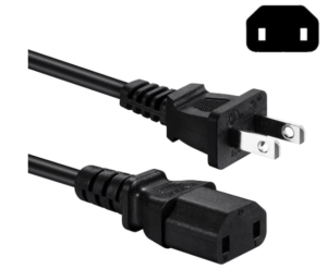 2 Prong AC Power Cord