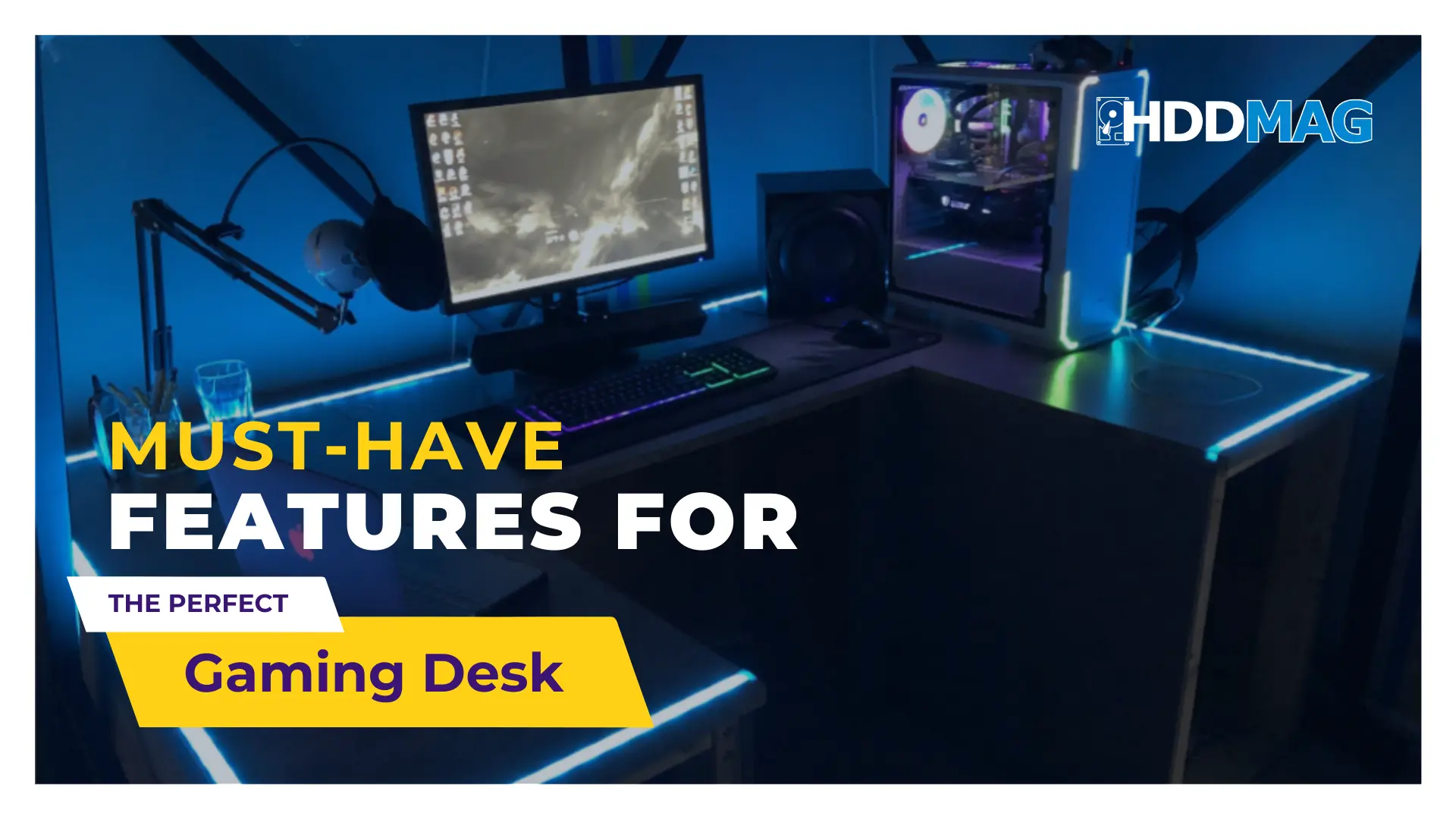 Must Have Features for the Perfect Gaming Desk