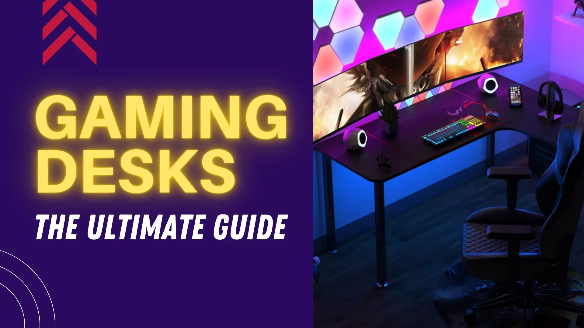 Types of Gaming Desks: The Ultimate Guide