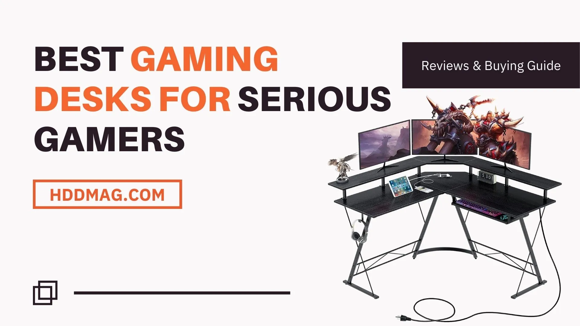 Best Gaming Desks for Serious Gamers