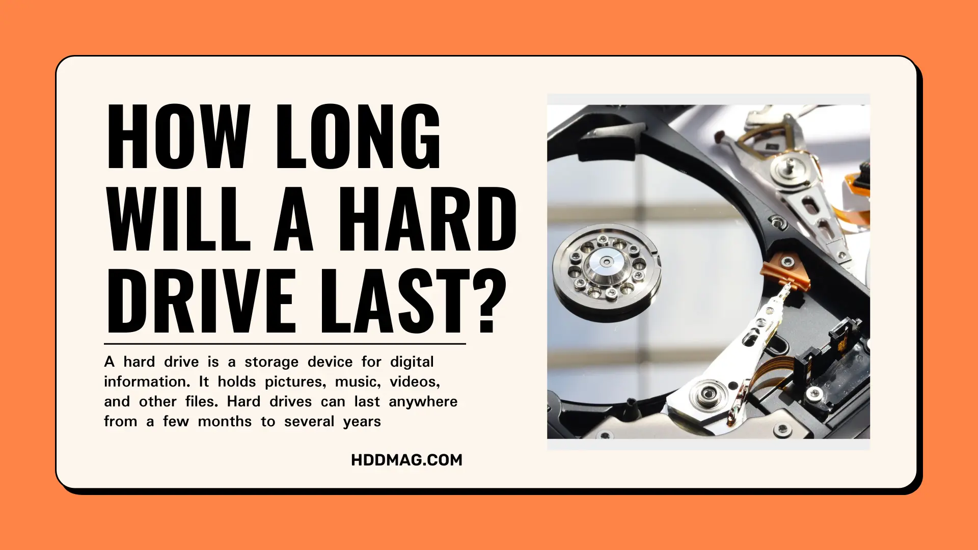 How Long Will a Hard Drive Last?