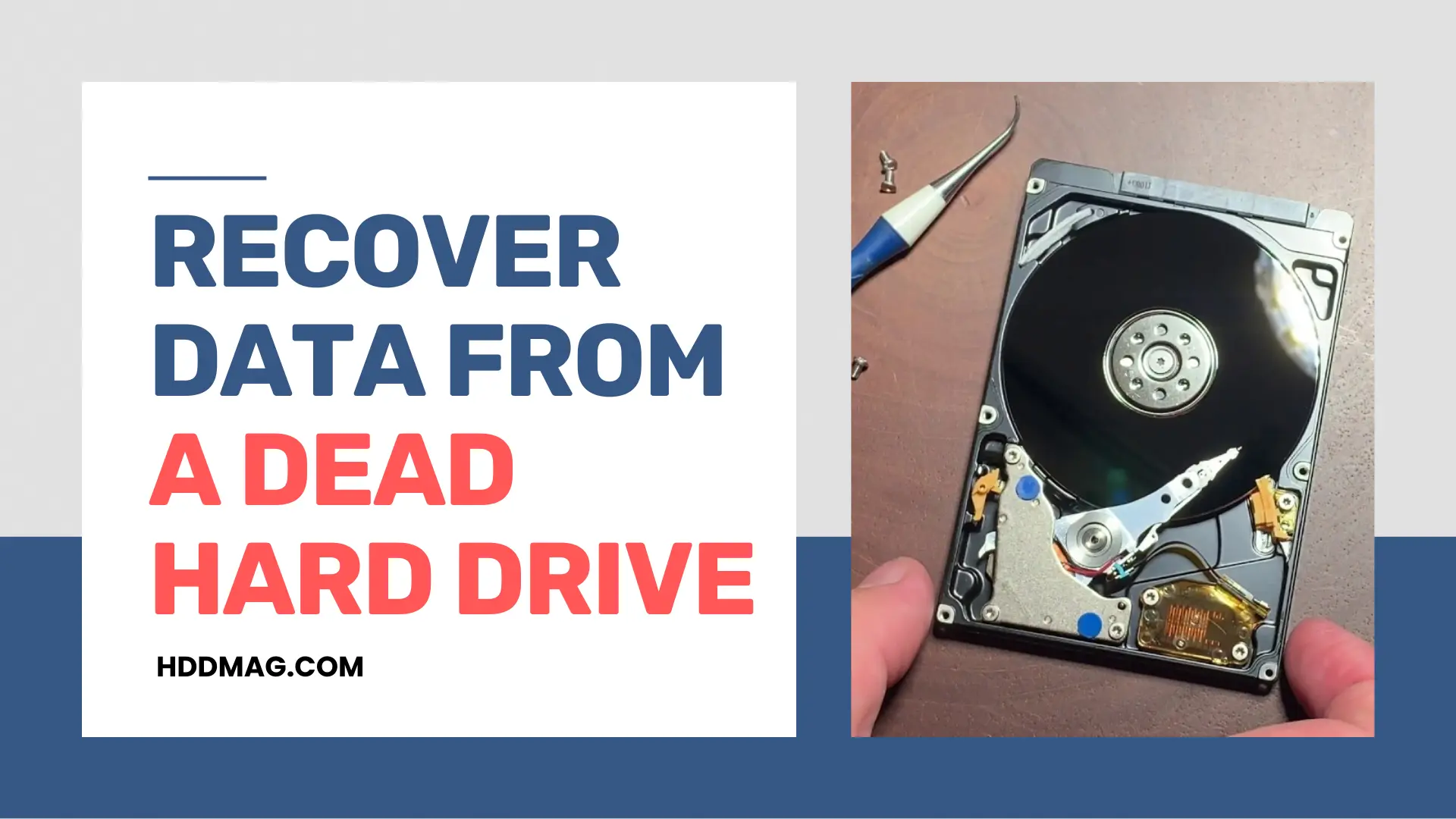 How To Recover Data From a Dead Hard Drive