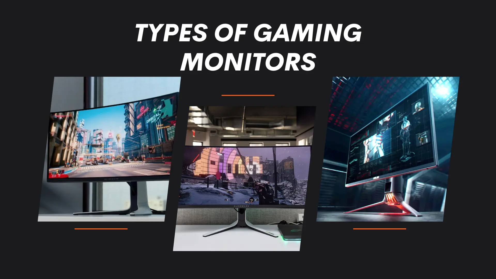 The Different Types of Gaming Monitors Available on the Market