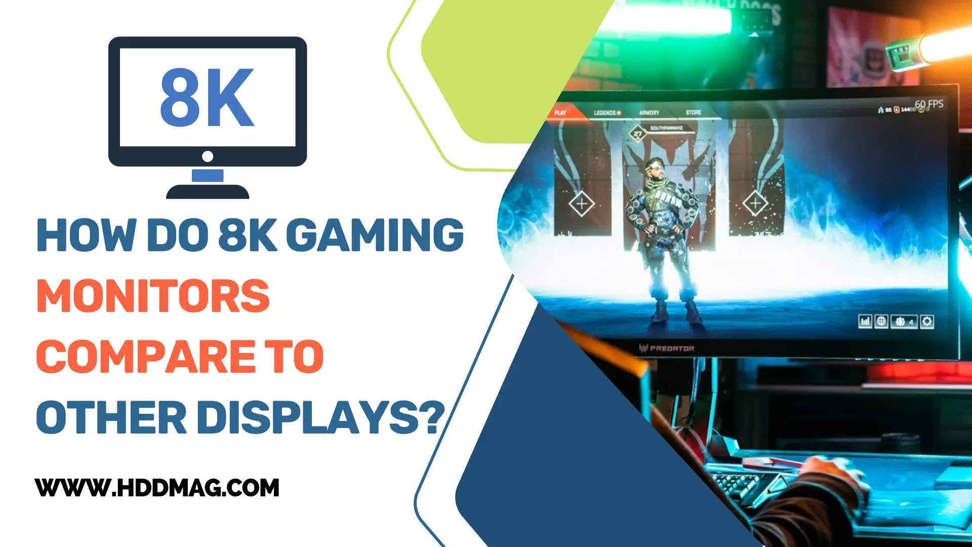 How Do 8K Gaming Monitors Compare to Other Displays