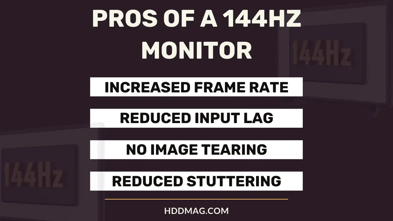 Pros of 144HZ Monitor