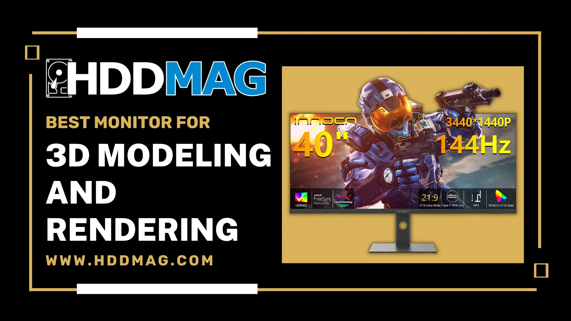 Best Monitor for 3D Modeling and Rendering 2022 – Reviews & Guide