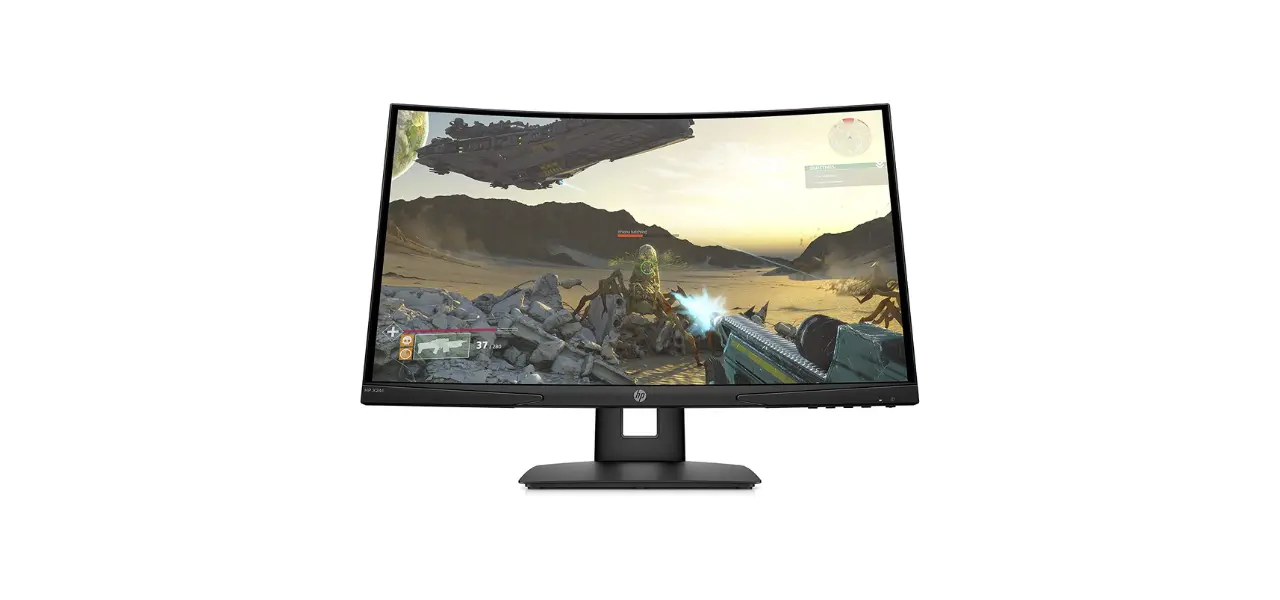 HP X24c 1500R Curved Gaming Monitor