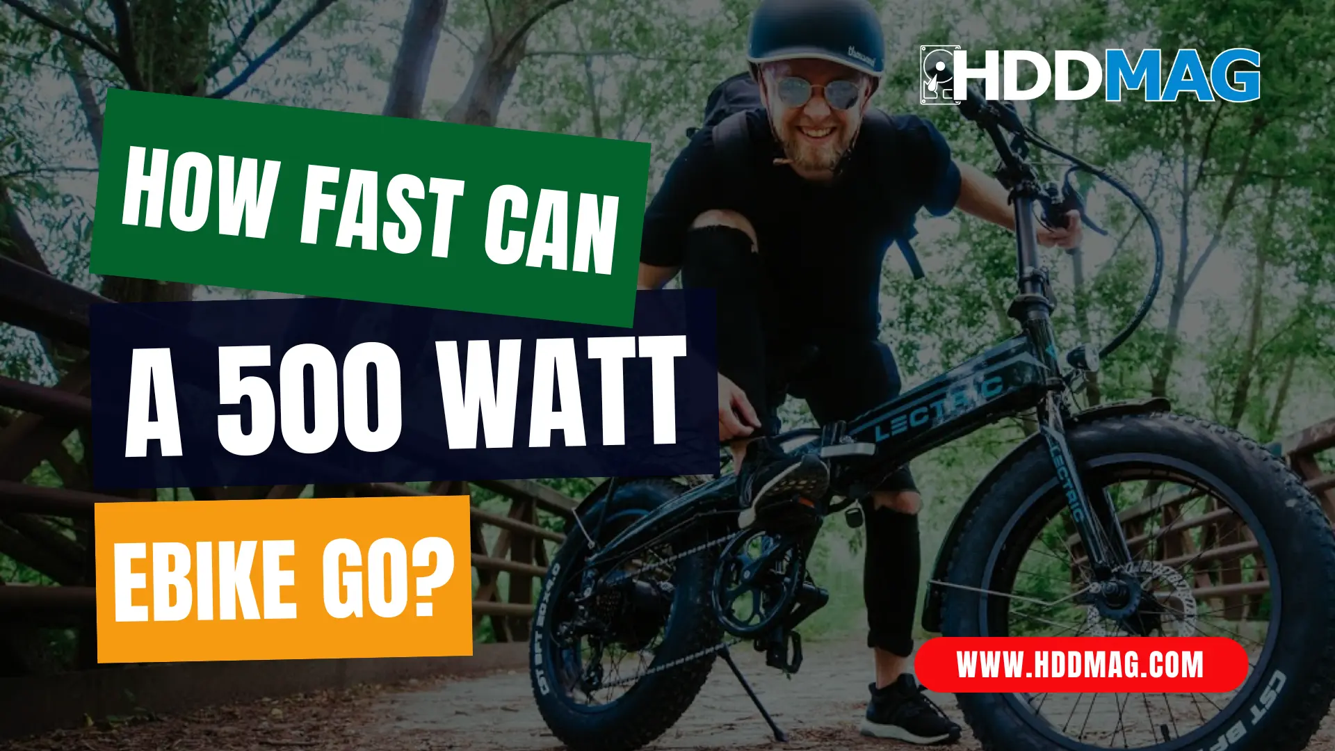 How Fast Can a 500 Watt Ebike Go